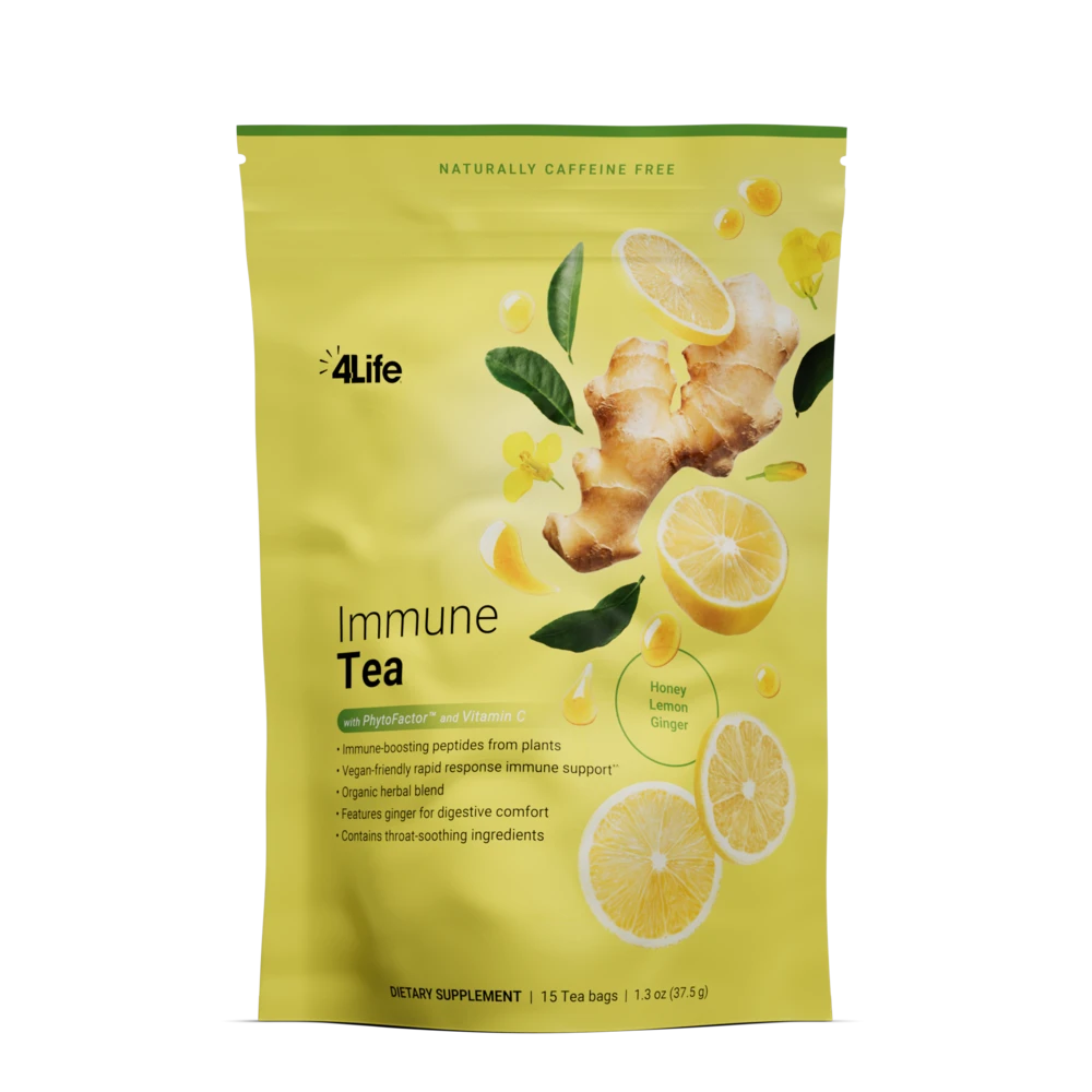 4Life Immune Tea · vegan herbal tea with PhytoFactor